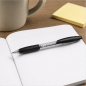 Bic Atlantis Classic retractable ballpoint pen, black 1 mm, 12-pack
