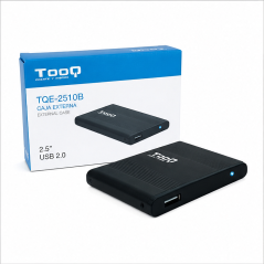 Boîtier externe Tooq TQE-2510B USB 2.0 noir