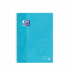 Oxford Europeanbook 1 A4+ bleu, 80 feuilles quadrillées