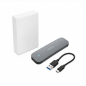 Boîtier externe Aisens M.2 SATA USB 3.1 Gen1 gris