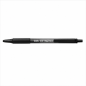 BIC Soft Feel stylo-bille rétractable noir, pointe moyenne 1 mm, lot de 12