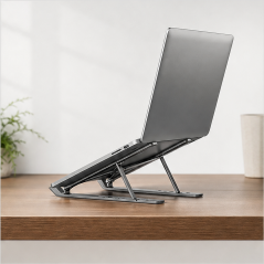Aisens support réglable portable tablette gris