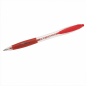 BIC Atlantis Classic stylo bille rétractable rouge, pointe 1 mm, lot de 12