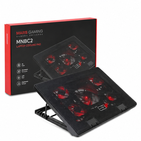 Base de refroidissement Mars Gaming MNBC2 pour PC portable