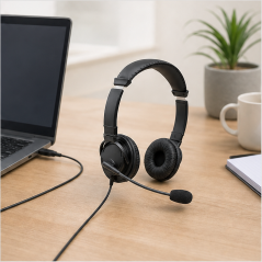 Kensington USB Hi-Fi Headphones with Mic | USB-A