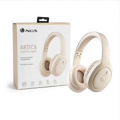 NGS Artica Tempest Beige | Casque Bluetooth