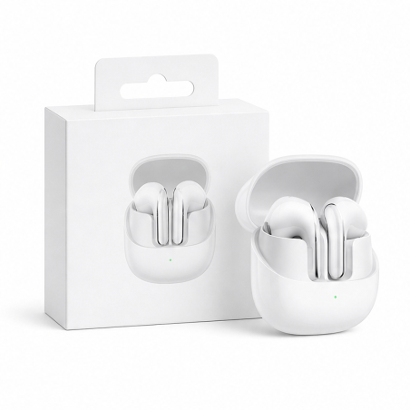 Xiaomi Buds 5 Bluetooth 5.4 ANC, écouteurs blancs