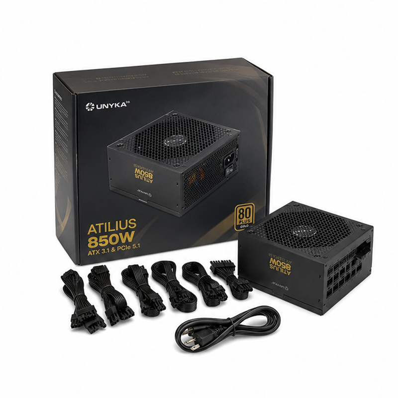 Unykach Atilius 3.1 Black 850W Gold