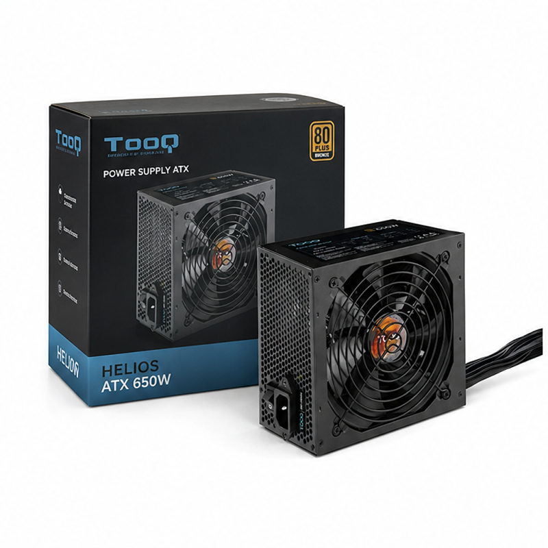 Tooq Helios ATX 650W 80 Plus Bronze Power Supply