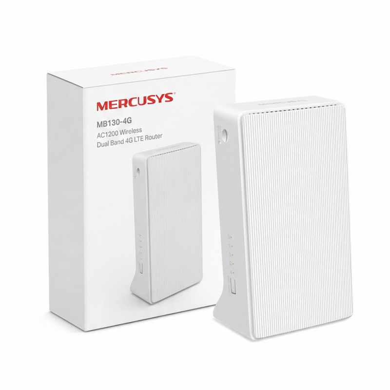 Mercusys MB130-4G AC1200 4G LTE Router