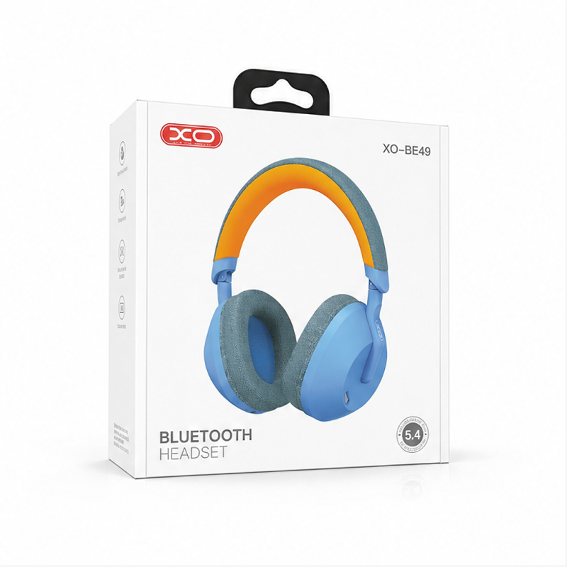 XO BE49 Casque Bluetooth 5.3 bleu