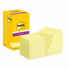 Post-it Super Sticky 76 x 76 mm, lot de 12 blocs