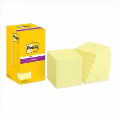 Post-it Super Sticky 3 x 3 in, 12 Pads Pack