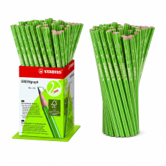 STABILO GREENgraph 60 crayons graphite HB 2,2 mm