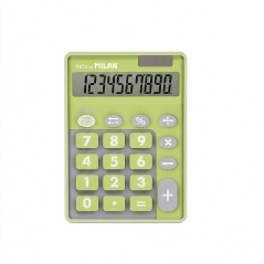 Calculatrice de bureau Milan Duo 10 chiffres, verte