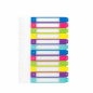 Leitz WOW printable plastic divider 12 tabs A4