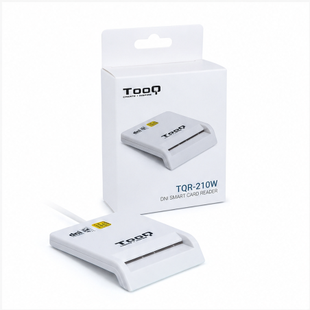 Tooq TQR-210W lecteur DNIe USB 2.0 blanc