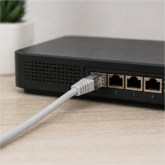 Câble réseau Cat.6 FTP RJ45 15 m gris | Nanocable