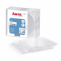 Hama Slim CD Jewel Case, pack of 10, transparent