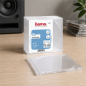 Hama Slim CD Jewel Case, pack of 10, transparent