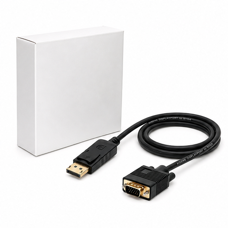 Câble Aisens DisplayPort vers VGA 2 m noir