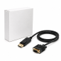 Aisens DisplayPort to VGA Cable 2 m Black
