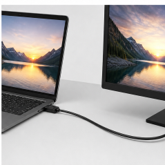 Aisens DisplayPort to HDMI 4K@60Hz Cable 2 m Black