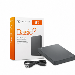 Seagate Basic Disque dur externe 5 To USB 3.2