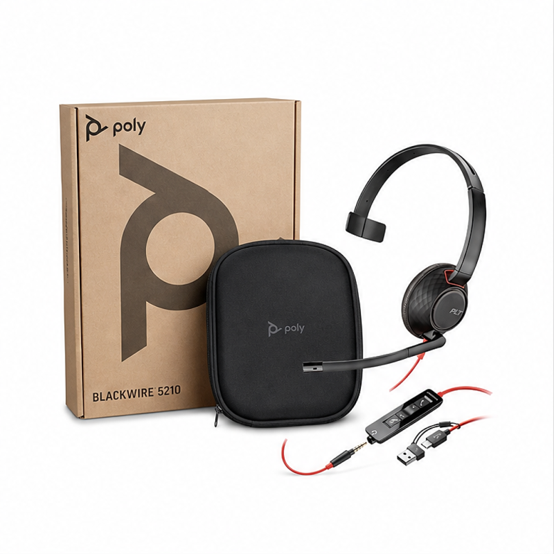 Poly Blackwire 5210 casque monaural USB-C