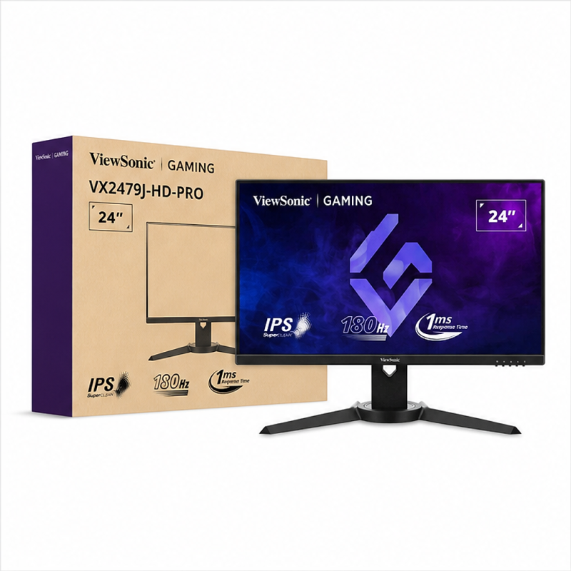 Moniteur gaming ViewSonic VX2479J-HD-PRO 24" Full HD 180 Hz