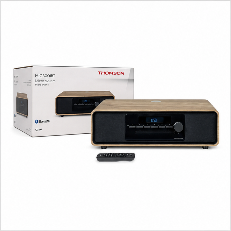 Micro-chaîne Thomson MIC300IBT 60 W Bluetooth 5.0