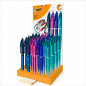 BIC 4 Colours Smooth Gradient and Drop 36-pen display