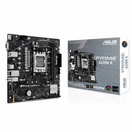 ASUS Prime A620M-K Carte mère AM5 micro-ATX