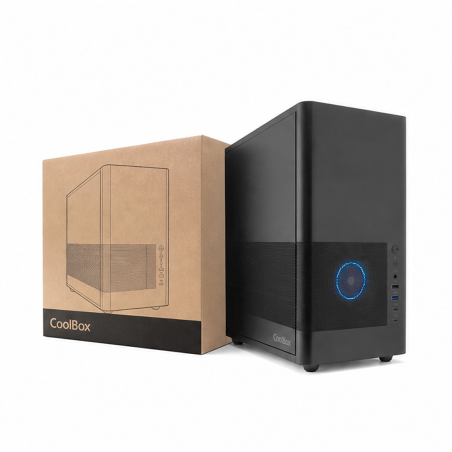 Coolbox MP2 Boîtier microATX noir Full Metal