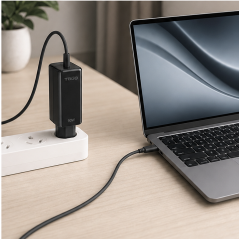 Tooq chargeur USB-C PD GaN 90 W pour portable