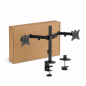 Aisens dual monitor desk mount 17-32" black