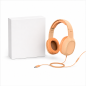 Casque Hama Fun C USB-C, supra-aural, orange