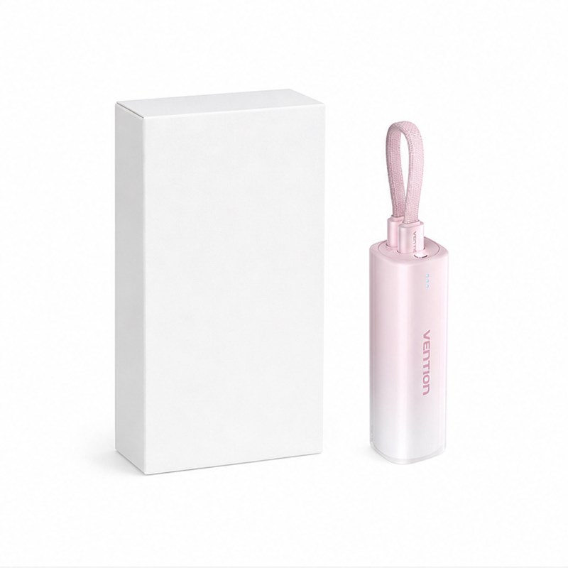 Vention 5000mAh 20W Power Bank Pink