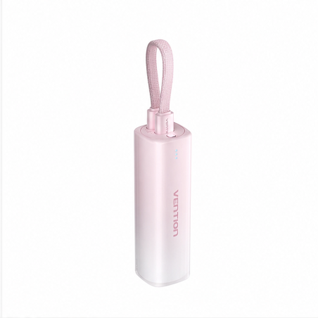 Vention Power Bank 5000mAh 20W rose