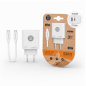 Chargeur mural TechOneTech GaN PD 65 W avec câble USB-C 1 m Chargeur mural TechOneTech GaN PD 65 W avec câble USB-C 1 m