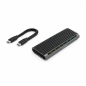 Aisens M.2 External Enclosure USB-C 10 Gbps Gray