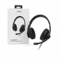 Hama HS-USB300 V2 USB headset black