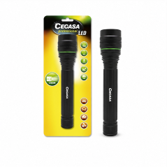 Cegasa 1000 lm LED Flashlight in Aluminum