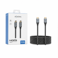 Câble HDMI Aisens 8K 48 Gbps 10 m gris