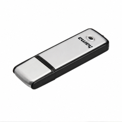Clé USB Hama Fancy USB 2.0 64 Go noir/argent
