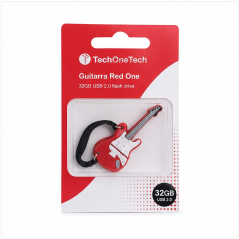 TechOneTech Guitarra Red One clé USB 32 Go