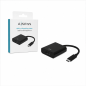 Aisens USB-C to DisplayPort 4K 60 Hz 15 cm Black Adapter