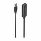 Câble d'extension USB 2.0 Aisens 10 m noir