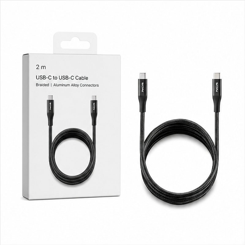 NGS KNOT 240W-2 Câble USB-C vers USB-C 2 m, 240 W
