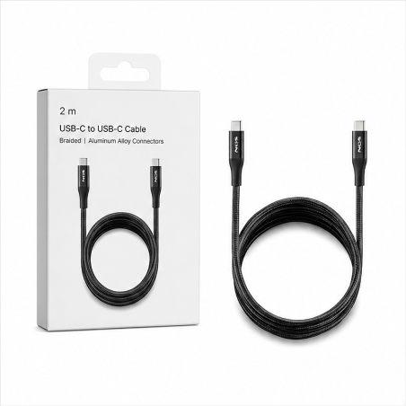 NGS câble USB-C vers USB-C 2 m, 240 W et 40 Gbit/s
